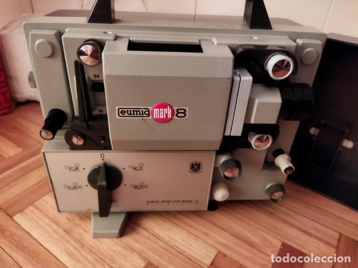Antig&uuml;edades: PROYECTOR SUPER 8 EUMIG MARK 8 - CAJA ORIGINAL E INSTRUCCIONES - EXCELENTE ESTADO - Foto 9