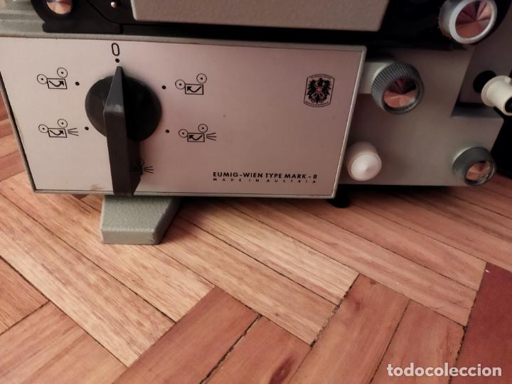 Antig&uuml;edades: PROYECTOR SUPER 8 EUMIG MARK 8 - CAJA ORIGINAL E INSTRUCCIONES - EXCELENTE ESTADO - Foto 10