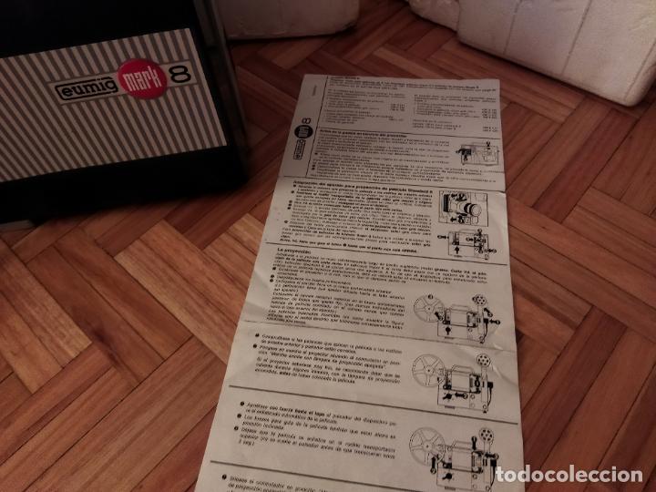 Antig&uuml;edades: PROYECTOR SUPER 8 EUMIG MARK 8 - CAJA ORIGINAL E INSTRUCCIONES - EXCELENTE ESTADO - Foto 15