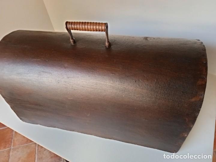 Antig&uuml;edades: Tapa cubre m&aacute;quina de coser - Foto 5