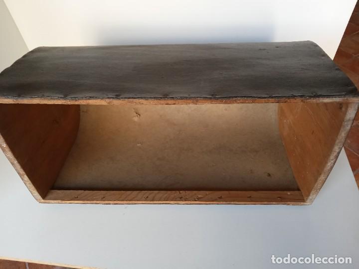 Antig&uuml;edades: Tapa cubre m&aacute;quina de coser - Foto 8