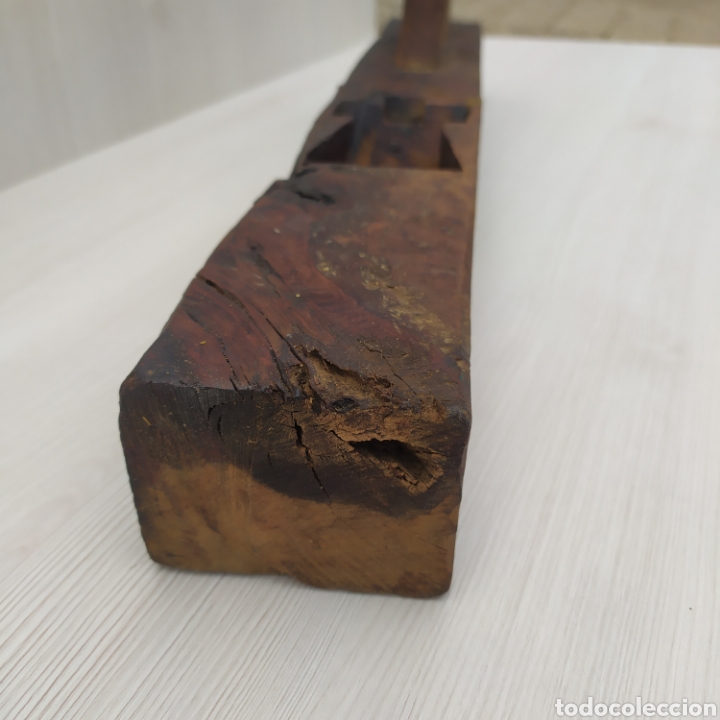 Antig&uuml;edades: Garlopa carpintero - Foto 5