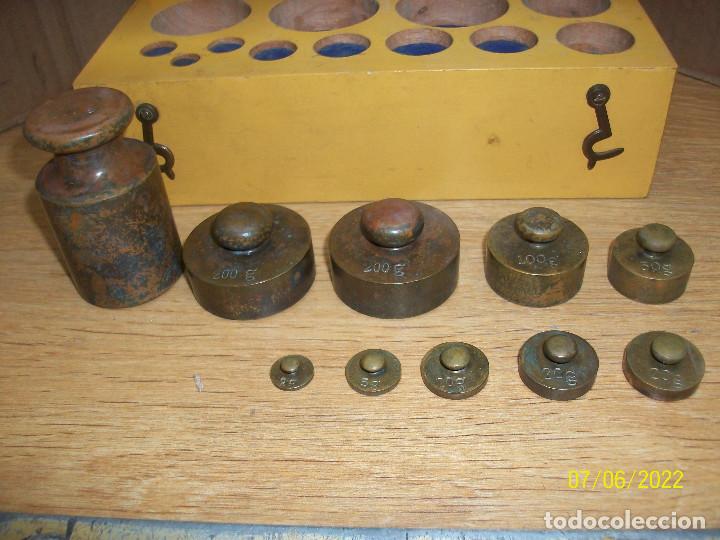 Antig&uuml;edades: ANTIGUO JUEGO DE PESAS - Foto 3