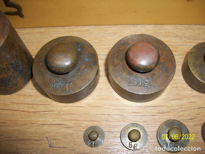 Antig&uuml;edades: ANTIGUO JUEGO DE PESAS - Foto 4