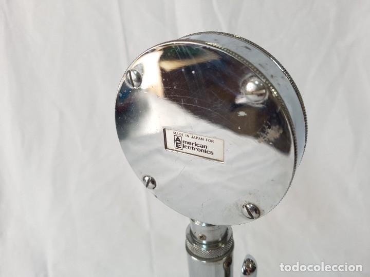Antig&uuml;edades: Micr&oacute;fono de mesa American Electronics, 1960. - Foto 3