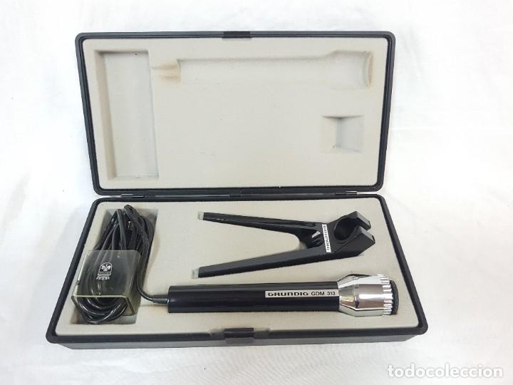 Antig&uuml;edades: Micr&oacute;fono Grundig GDM 313. 1970. - Foto 1