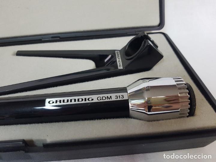 Antig&uuml;edades: Micr&oacute;fono Grundig GDM 313. 1970. - Foto 2