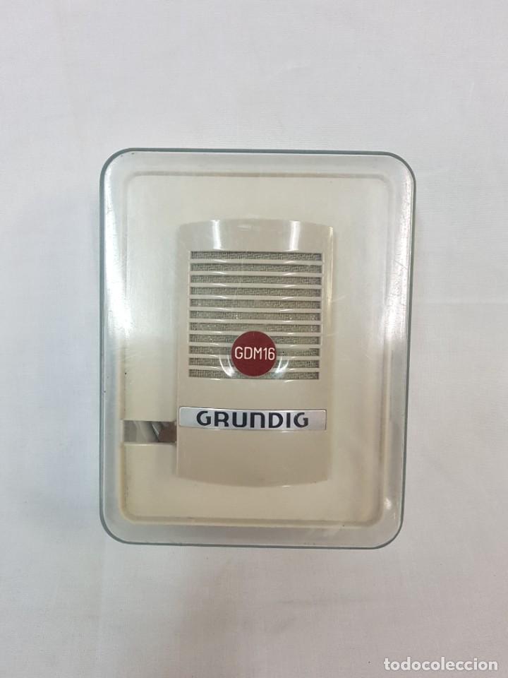 Antig&uuml;edades: Micr&oacute;fono Grundig GDM 16. 1970. - Foto 1