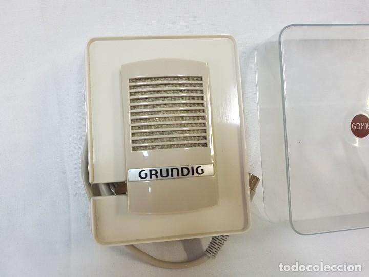 Antig&uuml;edades: Micr&oacute;fono Grundig GDM 16. 1970. - Foto 2