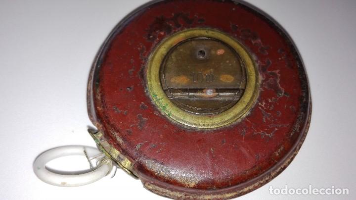 Antig&uuml;edades: METRO ANTIGUO DE CINTA ENROLLABLE. - Foto 2