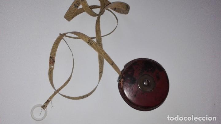Antig&uuml;edades: METRO ANTIGUO DE CINTA ENROLLABLE. - Foto 5
