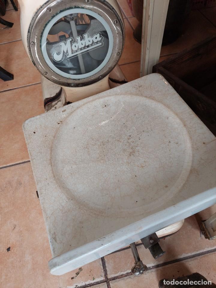 Antig&uuml;edades: Balanza antigua de comercio marca Mobba a&ntilde;os 50/60 - Foto 3