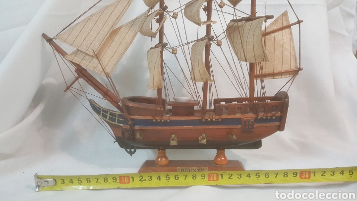 Antig&uuml;edades: MAQUETA BARCO BOUNTY - Foto 2