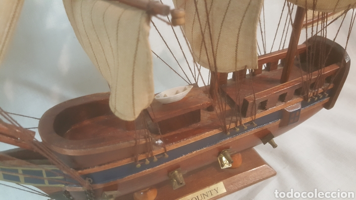 Antig&uuml;edades: MAQUETA BARCO BOUNTY - Foto 4