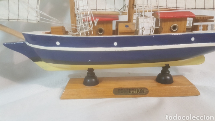 Antig&uuml;edades: MAQUETA BARCO CONFECTION - Foto 5
