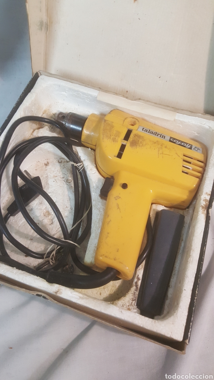 Antig&uuml;edades: TALADR&Iacute;N 10 TALADRO VINTAGE EN CAJA DE CASALS