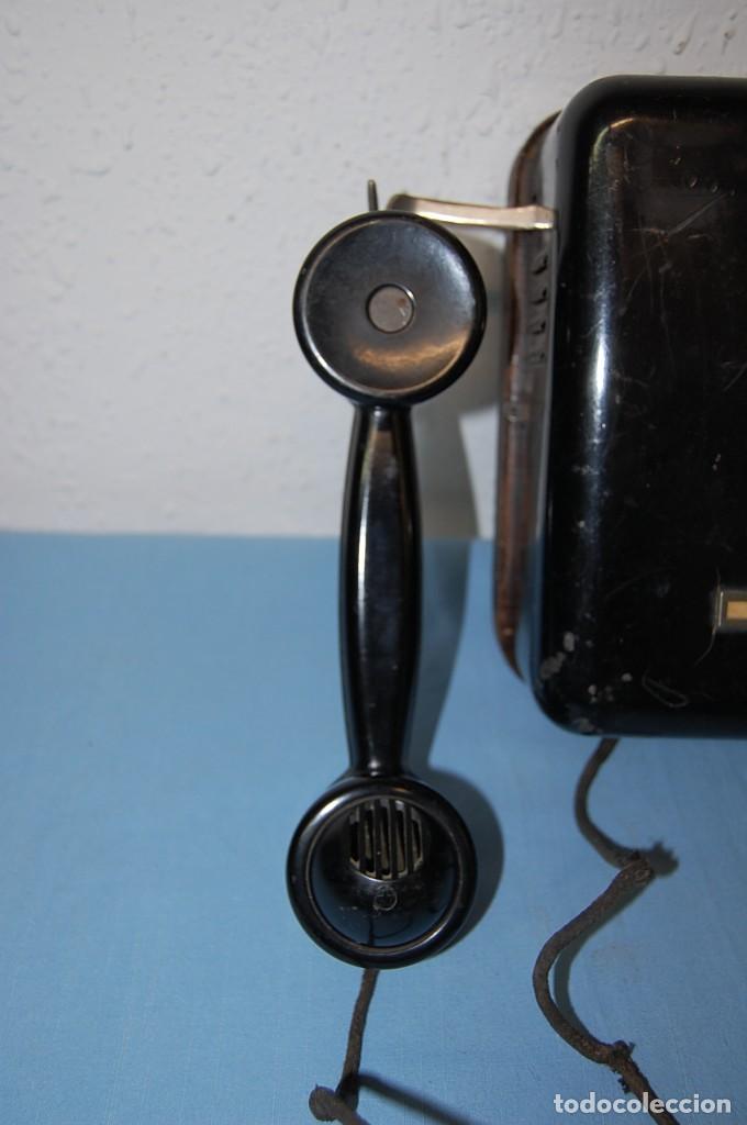 Tel&eacute;fonos: ANTGUO TELEFONO METALICO - Foto 2