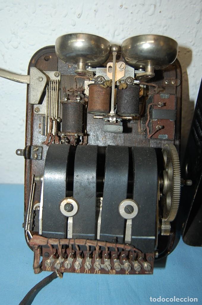 Tel&eacute;fonos: ANTGUO TELEFONO METALICO - Foto 7