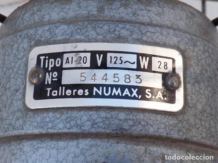 Antig&uuml;edades: VENTILADOR NUMAX AI-20 , 125 vol. - Foto 9