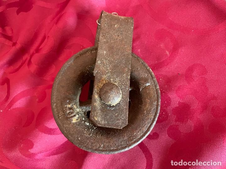 Antig&uuml;edades: Antigua polea - Foto 1
