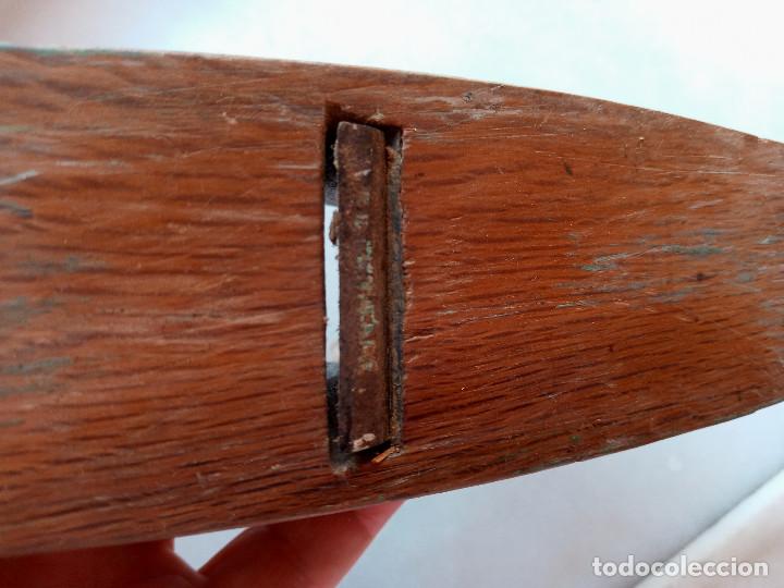 Antig&uuml;edades: CEPILLO DE CARPINTERO DE MADERA. - Foto 7