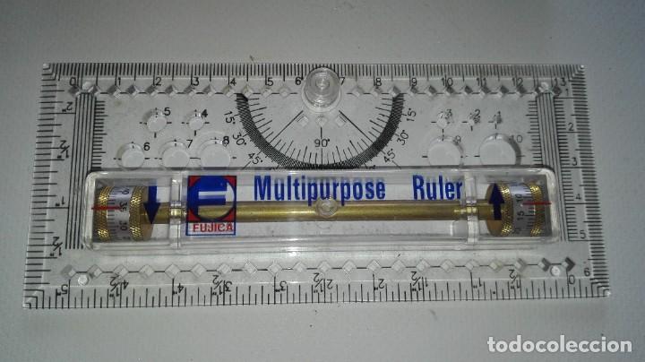 Antig&uuml;edades: REGLA MULTIPURPOSE MARCA FUJICA - Foto 1