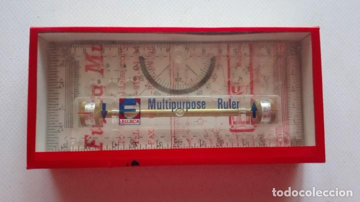 Antig&uuml;edades: REGLA MULTIPURPOSE MARCA FUJICA - Foto 3