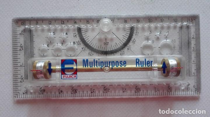 Antig&uuml;edades: REGLA MULTIPURPOSE MARCA FUJICA - Foto 6