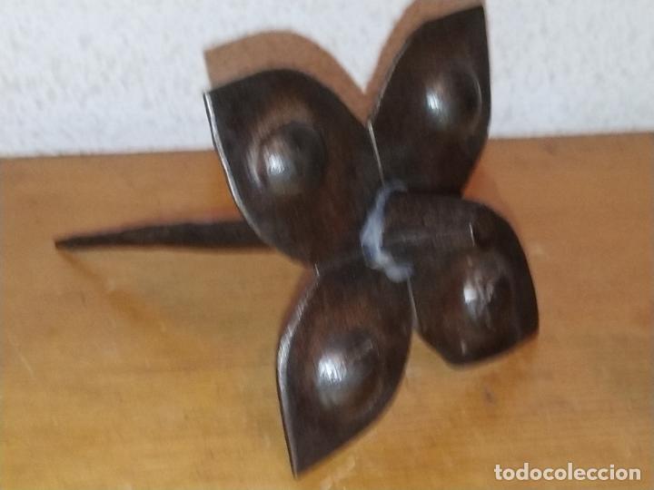 Antig&uuml;edades: 4 Clavos de puerta,forja siglo XVIII - Foto 6