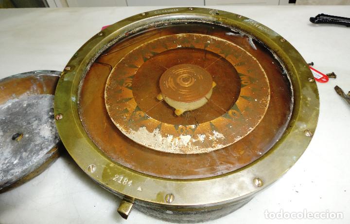 Antig&uuml;edades: Compas de bitacora 21 kg recuperado totalmente - Foto 5