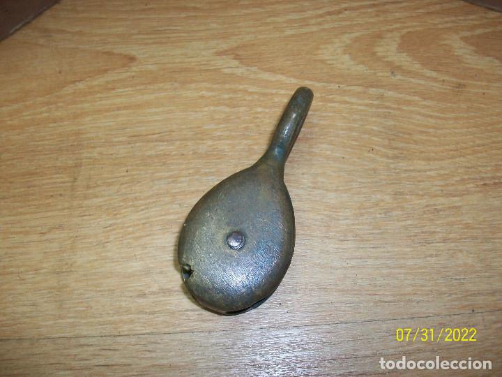 Antig&uuml;edades: ANTIGUA POLEA/ROLDANA DE BRONCE - Foto 2