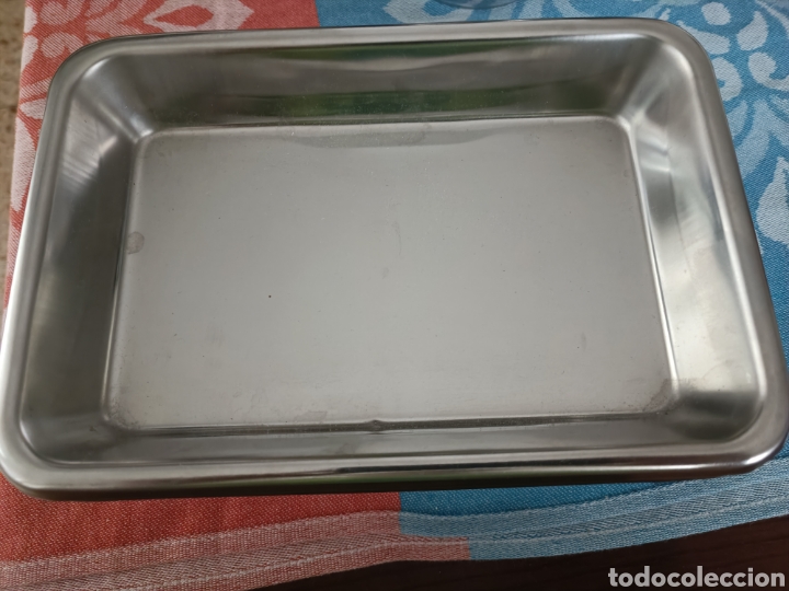 Antig&uuml;edades: Bandeja acero , medico - Foto 1