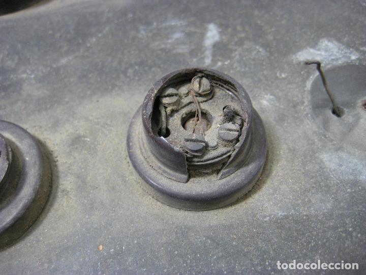 Antig&uuml;edades: ANTIGUO CUADRO EL&Eacute;CTRICO CON INTERRUPTORES DE LUCES - Foto 4