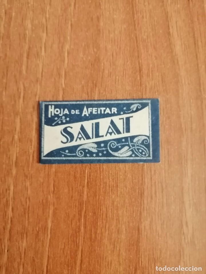 Antig&uuml;edades: ANTIGUA HOJA DE AFEITAR SALAT - Foto 1