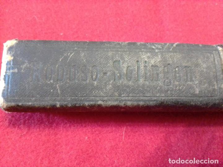 Antig&uuml;edades: ANTIGUA NAVAJA BARBERA AFEITAR IDENTIFICAR M - Foto 7