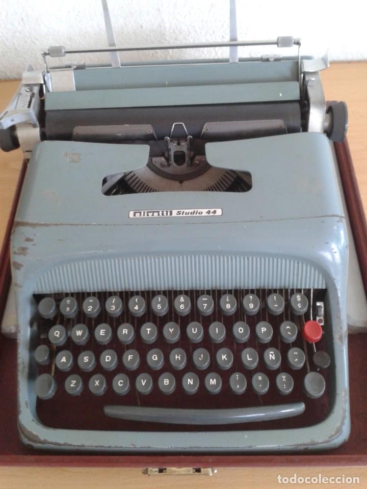 Antig&uuml;edades: MAQUINA ESCRIBIR OLIVETTI STUDIO 44 HISPANO OLIVETTI SA - Foto 4