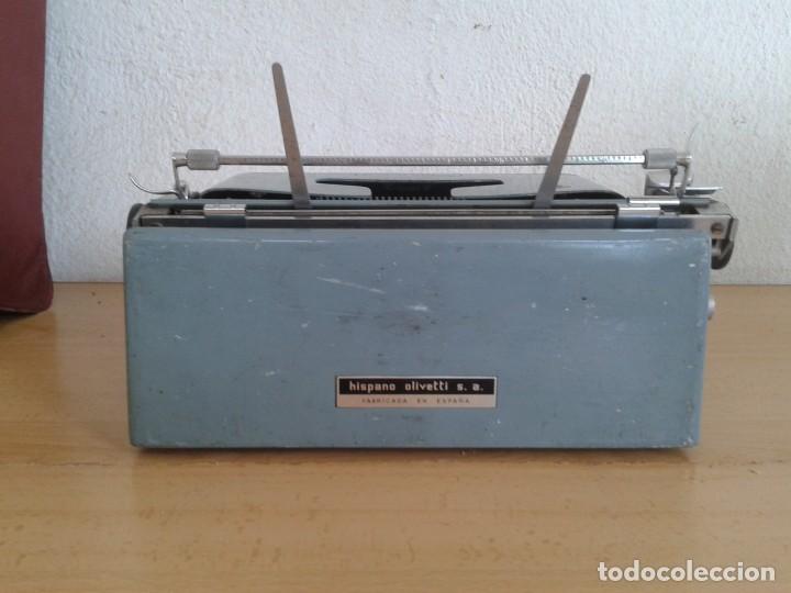 Antig&uuml;edades: MAQUINA ESCRIBIR OLIVETTI STUDIO 44 HISPANO OLIVETTI SA - Foto 7
