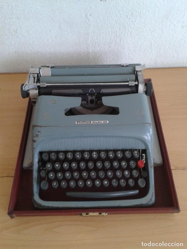 Antig&uuml;edades: MAQUINA ESCRIBIR OLIVETTI STUDIO 44 HISPANO OLIVETTI SA - Foto 10