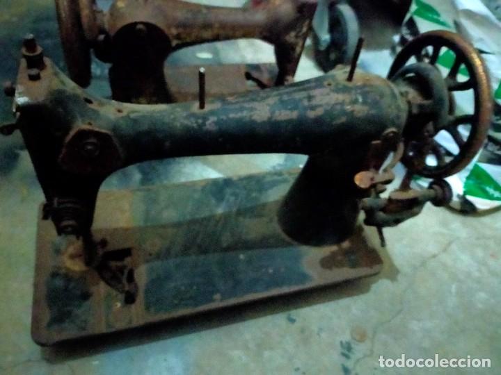 Antig&uuml;edades: Antigua m&aacute;quina de coser Sigma - A restaurar - Foto 1