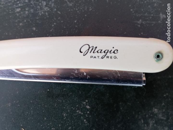 Antig&uuml;edades: Navaja de afeitar magic. - Foto 2
