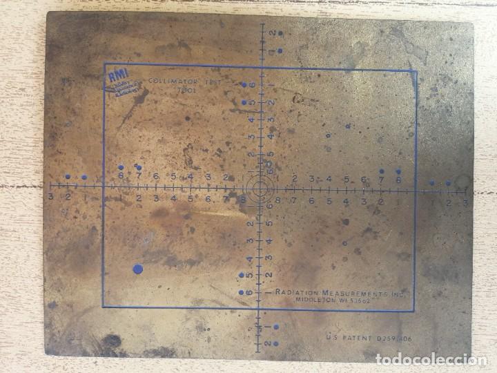 Antig&uuml;edades: Placa mediciones de radiaciones - Foto 1