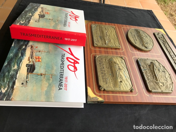 Antig&uuml;edades: Libro 100 Trasmediterranea y cuadro peanas. - Foto 11