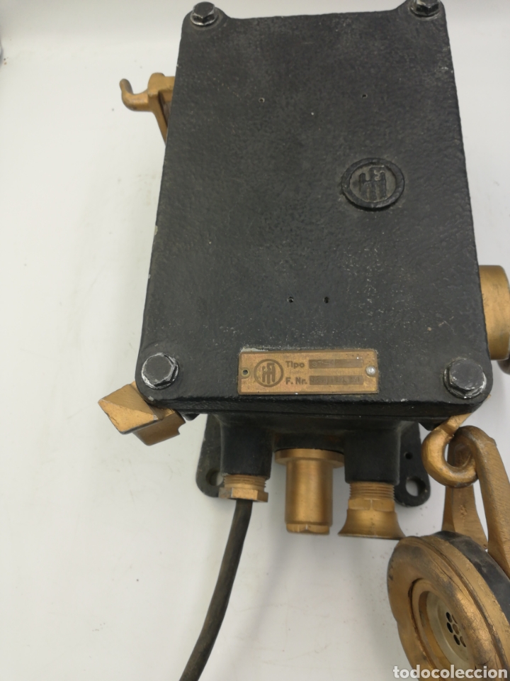 Tel&eacute;fonos: Antiguo tel&eacute;fono de Barco. HF. - Foto 3