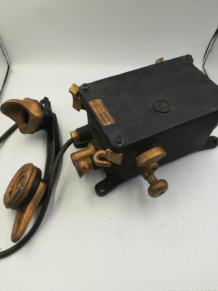 Tel&eacute;fonos: Antiguo tel&eacute;fono de Barco. HF. - Foto 6