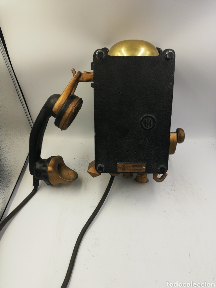 Tel&eacute;fonos: Antiguo tel&eacute;fono de Barco. HF. - Foto 7
