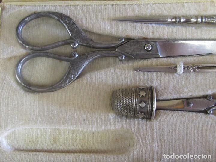 Antig&uuml;edades: ESTUCHE DE MANICURA - Foto 4