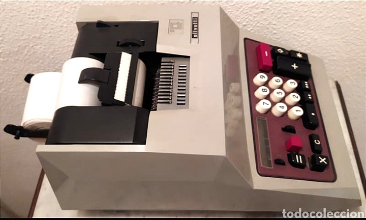 Antig&uuml;edades: Calculadora electromec&aacute;nica Olivetti Multisuma 20. - Foto 2