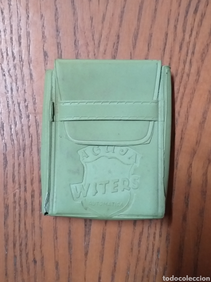 Antig&uuml;edades: Antigua funda de aguja de coser waters autom&aacute;tica - Foto 1
