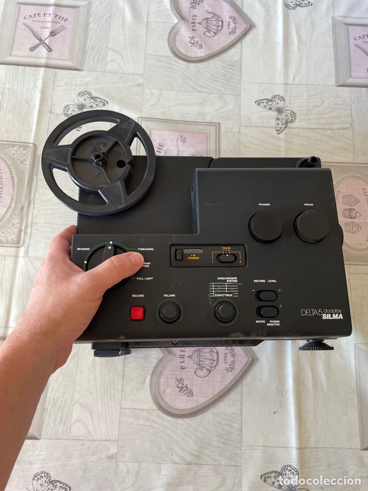 Antig&uuml;edades: Proyector super 8 delta duoplay silma - Foto 2