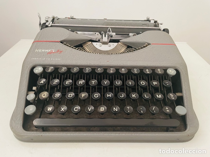 Antig&uuml;edades: Hermes Baby Typewriter Switzerland - Foto 2
